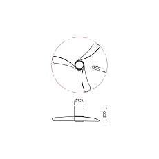 Люстра-вентилятор Mantra NEMO XS 9053 3