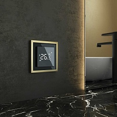 Рамка Werkel Baguette на 1 пост черный/латунь W0012852 4690389185779 4