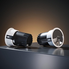 Встраиваемый светодиодный светильник Elektrostandard Inline 25090/LED 10W 3000K белый/хром a064612 2