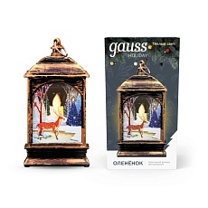 Светодиодный фонарь Gauss Олененок Holiday HL031 4
