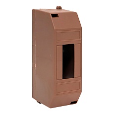 Бокс КМПН 1/2 темное дерево инд. штрих-код EKF PROxima pbm40-n-2-dark