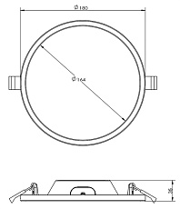 Встраиваемый светодиодный светильник Deko-Light Alya 565322 1