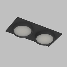 Встраиваемый светильник Denkirs Flat DK2092-BK 3
