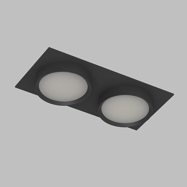 Встраиваемый светильник Denkirs Flat DK2092-BK Фото № 4