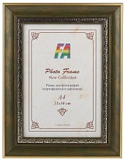 Фоторамка FA пластик Монарх королевский зеленый 10х15 (20/560) Б0030272