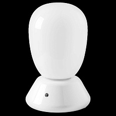 Настольная лампа диммируемая 10W 3000K матовый/белый Uovo III Lightstar 807916 1