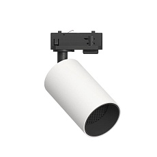 POWERLINE Трековый светильник SPOT LED 220В 10Вт 4000К CRI90 15° TRIAC белый песок