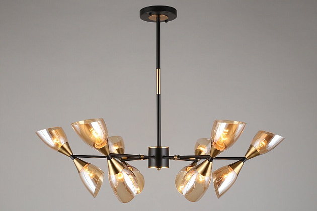 Подвесная люстра Omnilux Onno OML-66807-12 изображение 5 Подвесная люстра Omnilux Onno OML-66807-12 Фото № 5