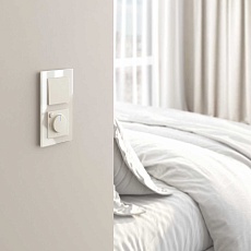 Перекрестный переключатель Werkel одноклавишный айвори матовый W1113062 4690389191848 1