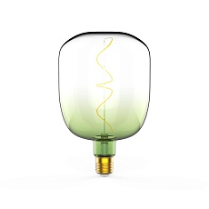 Лампа светодиодная филаментная Gauss E27 5W 1800K зеленая 1009802105 3