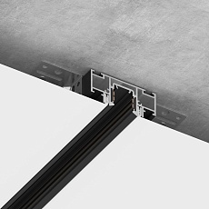 GRAFFIT Трек для натяжного потолка RS 2м черный 2