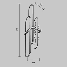 Бра Maytoni Marmo MOD099WL-02G1 4