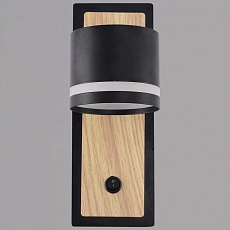 Бра Reluce 22540-0.2-01 BK+WOOD 1