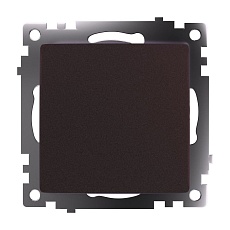 Выключатель одноклавишный Stekker Катрин шоколад GLS10-7103-04 49020 1