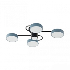 Потолочная светодиодная люстра Arte Milano Ferrara 253039/4+1 Bk/Gr