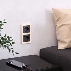 Рамка Werkel Acrylic на 2 поста айвори W0022743 4690389186288 3