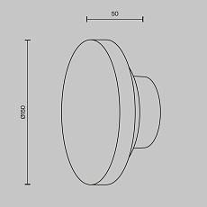 Бра Maytoni MOD437WL-L5BG3K 2