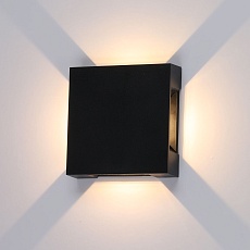 Уличный настенный светильник Uniel ULU-P33D-4W/4000K IP65 BLACK UL-00013621 3