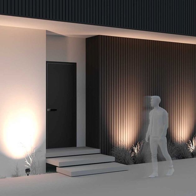 Ландшафтный светодиодный светильник Maytoni Ares O309FL-L8B3K Фото № 5