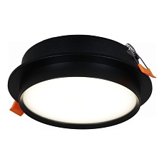 Встраиваемый светильник Reluce Technical 70001-9.0-001RLD GX70 BK 1