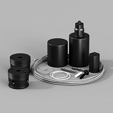 Подвесной комплект для вертикального монтажа Maytoni LNM-D25-PS-B 20309 2