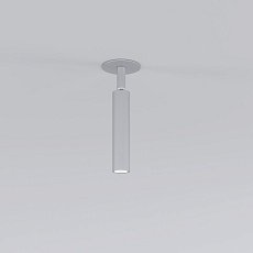 Встраиваемый светодиодный спот Elektrostandard Diffe 25027/Led серебряный a058213 1
