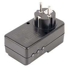 Реле напряжения для розетки регулируемое Stekker VPR-200B, 230В,16A,черный 50690 2