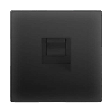 Розетка Werkel Ethernet RJ-45 черный матовый W1181008 4690389156946 4