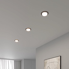 Встраиваемый светильник Elektrostandard 1035 GX53 WH черный a069360 1