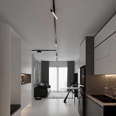 Трековый светодиодный светильник Elektrostandard Garda 85018/01 черный a057442 4