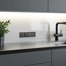 Выключатель Werkel одноклавишный графит W1110064 4690389194306 3