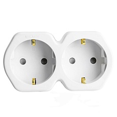 Разветвитель сетевой Stekker 2гн с/з ADP16-12-20 32870