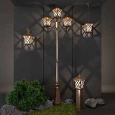 Уличный cветильник Elektrostandard Cassiopeya F GL 1018F a039870 1