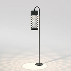 Садово-парковый светодиодный светильник Elektrostandard Ombra 35179/S черный a067899