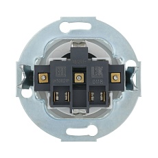 Розетка LK Studio с з/к, со шторками (белый) Vintage 883204-1 1