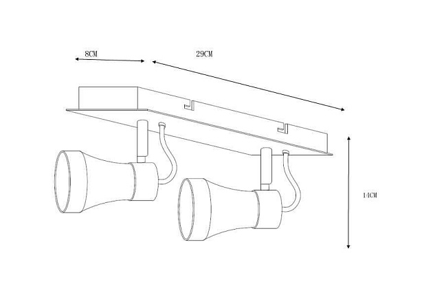 Светодиодный спот Lucide Bolo Led 17992/10/17 Фото № 3