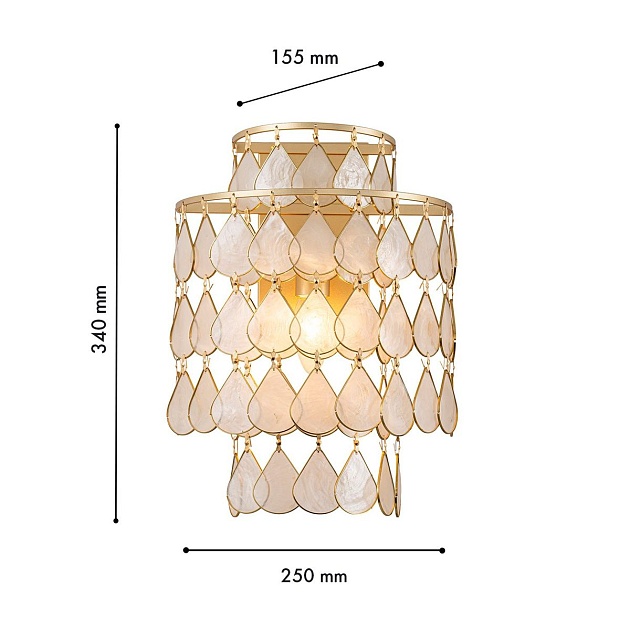 Настенный светильник Favourite Mollitia 4763-1W Фото № 8