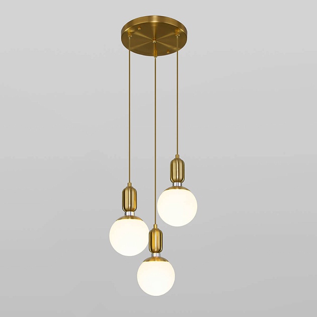 Подвесной светильник Eurosvet 50151/3 латунь Фото № 1