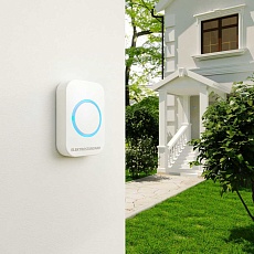 Звонок беспроводной Elektrostandard DBQ25M WL 36M IP44 белый a047175 1