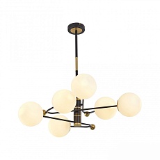 Подвесная люстра Arte Milano Neapolis72708 272708/6 BK/GD 4