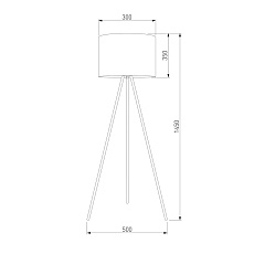 Торшер TK Lighting 16005 Grand 1