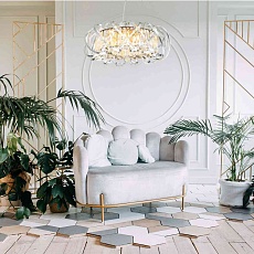 Подвесная люстра Indigo BRACCIA 12007/6P Gold V000398 1