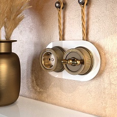 Рамка Werkel на 2 поста Favorit Runda белый W0025101 4690389166440 4