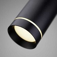 Уличный подвесной светодиодный светильник Elektrostandard DLR023 35084/H черный a061364 2