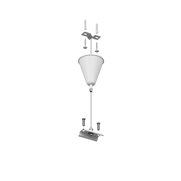 Подвесная система для треков Denkirs Solid Base TR1105-WH изображение 3 Подвесная система для треков Denkirs Solid Base TR1105-WH Фото № 3