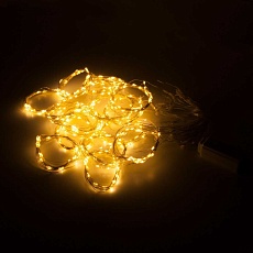 Светодиодная гирлянда Eurosvet Занавес Роса 230V 200-004 теплый белый 5