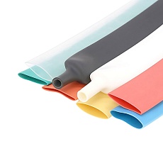 Термоусадочная трубка Stekker HST-1050-100M, длина 100 см., коэф. усадки 2:1, мультиколор 39723 4