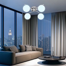 Потолочная люстра Citilux Адам Смарт CL228A141 4