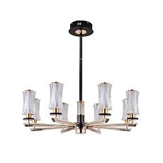 Подвесная светодиодная люстра Indigo Grandioso 13038/8R Black V000186L