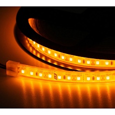 Лента светодиодная герметичная ELF 600SMD (2835), 12В, IP68, 5м, желтый ELF-600SMD2835-IP68-Y